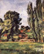 landscape has Baiyang Paul Cezanne